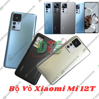 Bộ vỏ Xiaomi Mi 12T và Mi 12T pro ( bộ vỏ xiaomi mi 12t , mi 12t pro kèm khay sim )