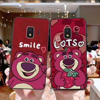 Ốp Samsung J4 / J2 Prime / J2 Core in hình họa tiết gấu dâu , gấu lotso hồng đẹp cute hot trend