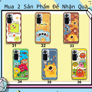 Ốp Xiaomi Redmi Note 10 4G / 10 5G / 10 Pro / Redmi 10 in hình họa tiết monsterr siêu dễ thương cute đẹp hot trend