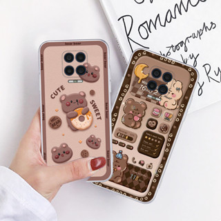 Ốp Vsmart Aris / Aris Pro in hình họa tiết gấu nâu , hồng đáng yêu cute đẹp hot trend