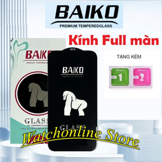 Kính Full màn BAIKO cho Oppo A55/ A54/ A53 A74 A52/A92/A72 A17/ A77s/ A17k