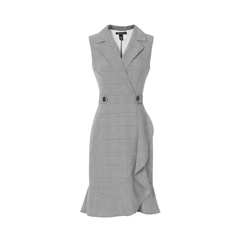 ĐẦM ĐUÔI CÁ CỔ VEST
