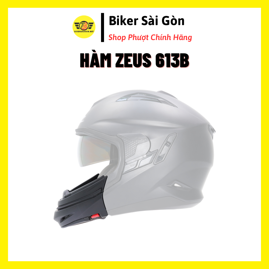 HÀM ZEUS 613B (KHÔNG BAO GỒM MŨ BẢO HIỂM) - Biker Sài Gòn