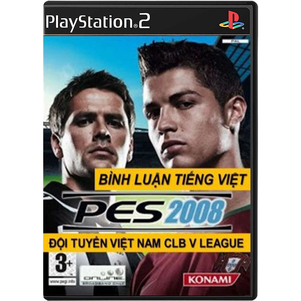 [VIỆT HÓA] PES 2008 - Đĩa game PS2