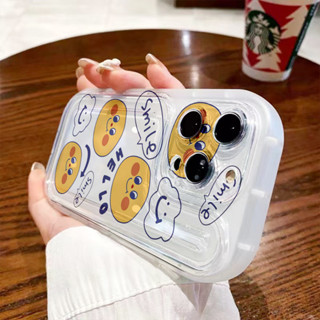 Ốp Điện Thoại iPhone Dễ Thương Chống Sốc Trong Suốt Viền Nổi mặt cười Smile IPhone 13 11 14pro 12 x Xs Xr Promax 8 7plus