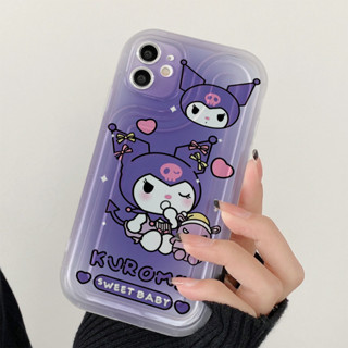 Ốp lưng iphone Chống Sốc Trong KuRoMi Tím 6s/6splus/7/7plus/8/8plus/x/11/12/13/14/max/promax xb1514