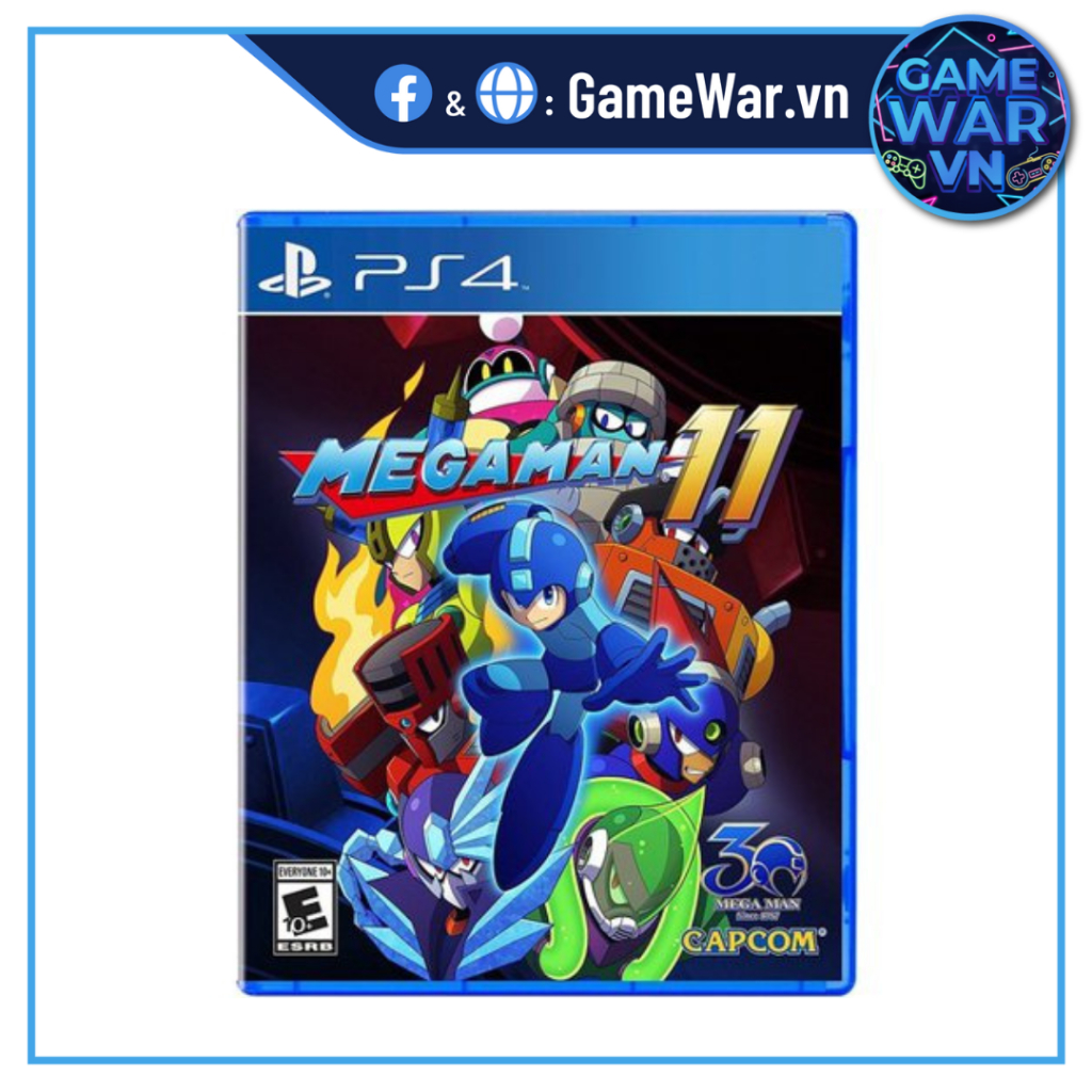 Đĩa Game PS4 - Mega Man 11