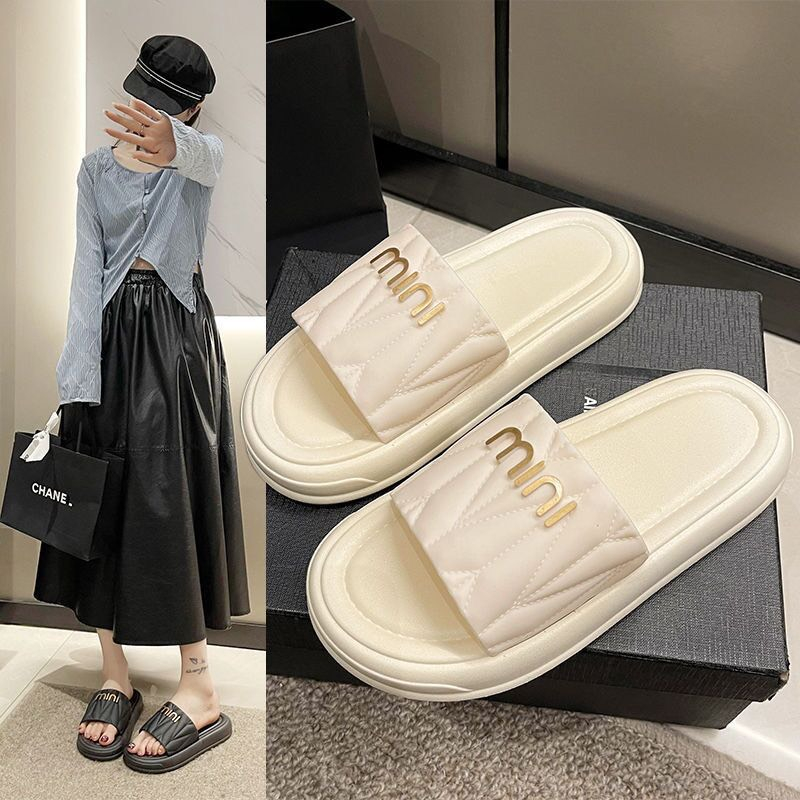 Dép lê MINI chống trượt phong cách Hàn Quốc Cao 3cm
