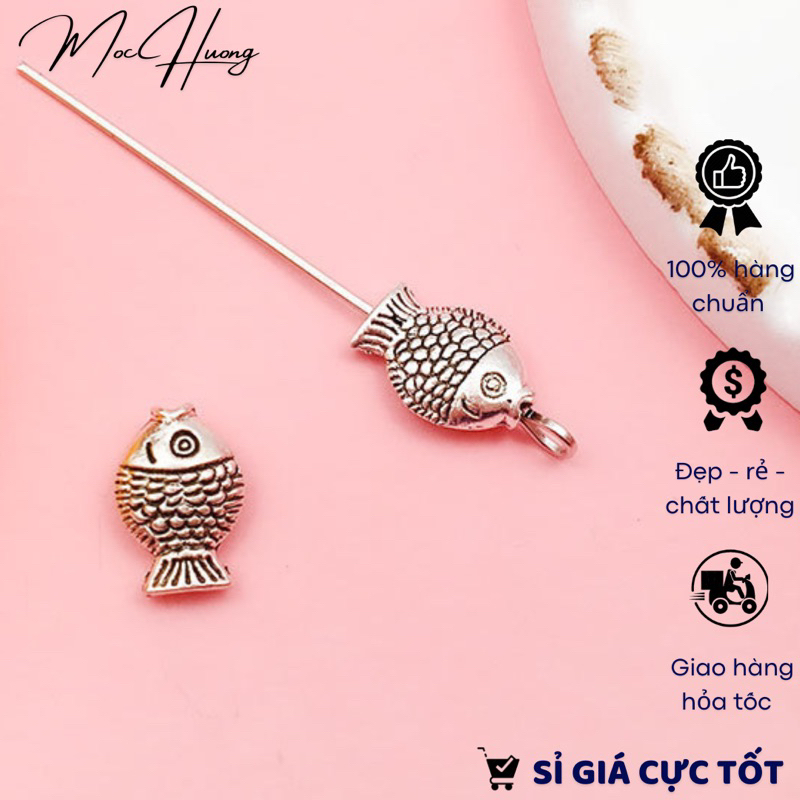 Combo 10 Charm cá nhỏ - TL017 MOCHUONG JEWELRY