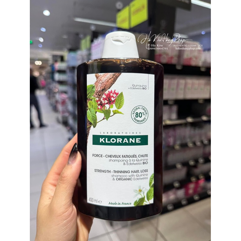 Dầu gội klorane 400ml