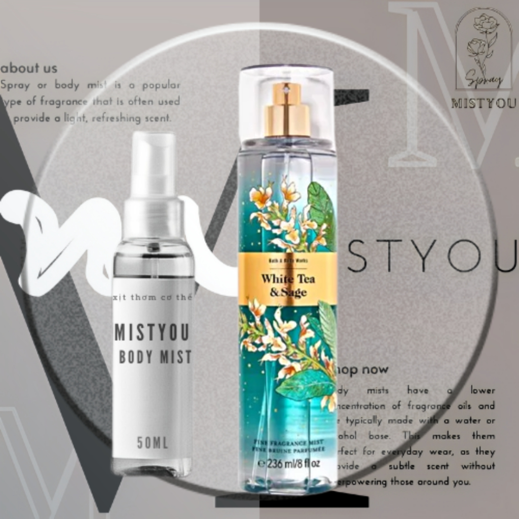 𝐌𝐢𝐬𝐭𝐲𝐨𝐮- 𝐗ị𝐭 𝐭𝐡ơ𝐦 𝐁𝐨𝐝𝐲 𝐌𝐢𝐬𝐭 -𝐁𝐚𝐭𝐡 𝐀𝐧𝐝 𝐁𝐨𝐝𝐲 𝐖𝐨𝐫𝐤𝐬 𝐖𝐡𝐢𝐭𝐞 𝐓𝐞𝐚 &amp; 𝐒𝐚𝐠𝐞 - 𝐜𝐡í𝐧𝐡 𝐡ã𝐧𝐠