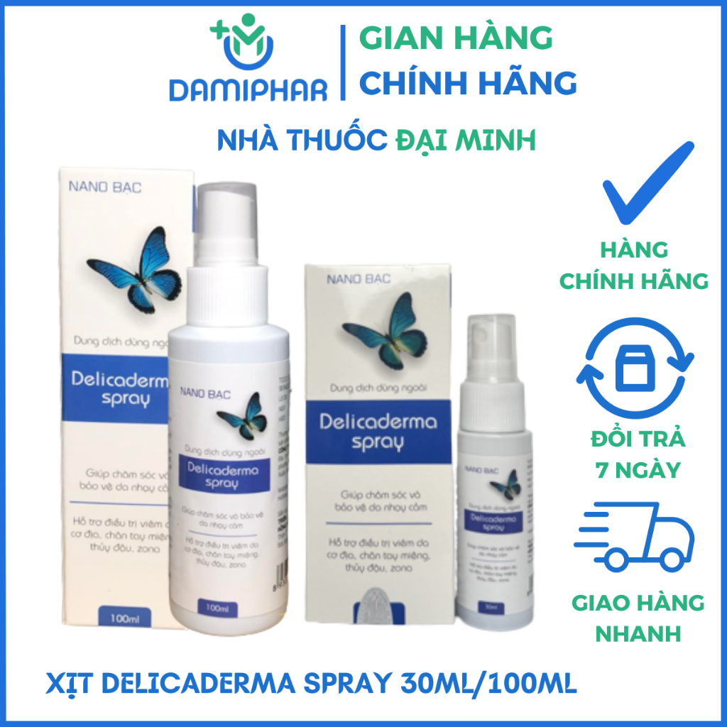 Xịt Delicaderma Spray
