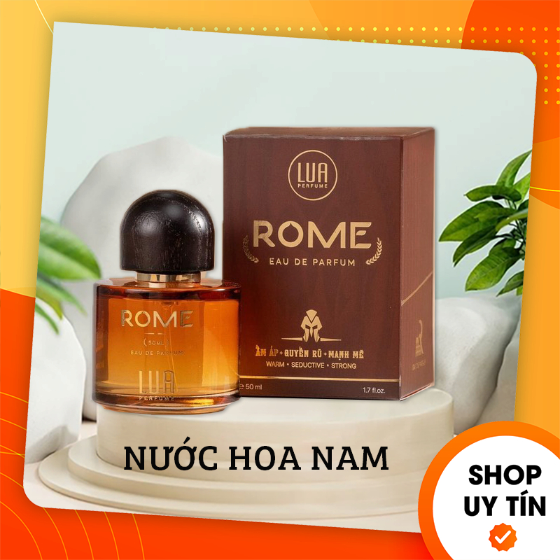 [SALE HÀNG TRƯNG BÀY K VỎ] Nước Hoa Nam Lua Rome 50Ml - Nước Hoa Dành Cho Nam Lua Perfume Phương HHL