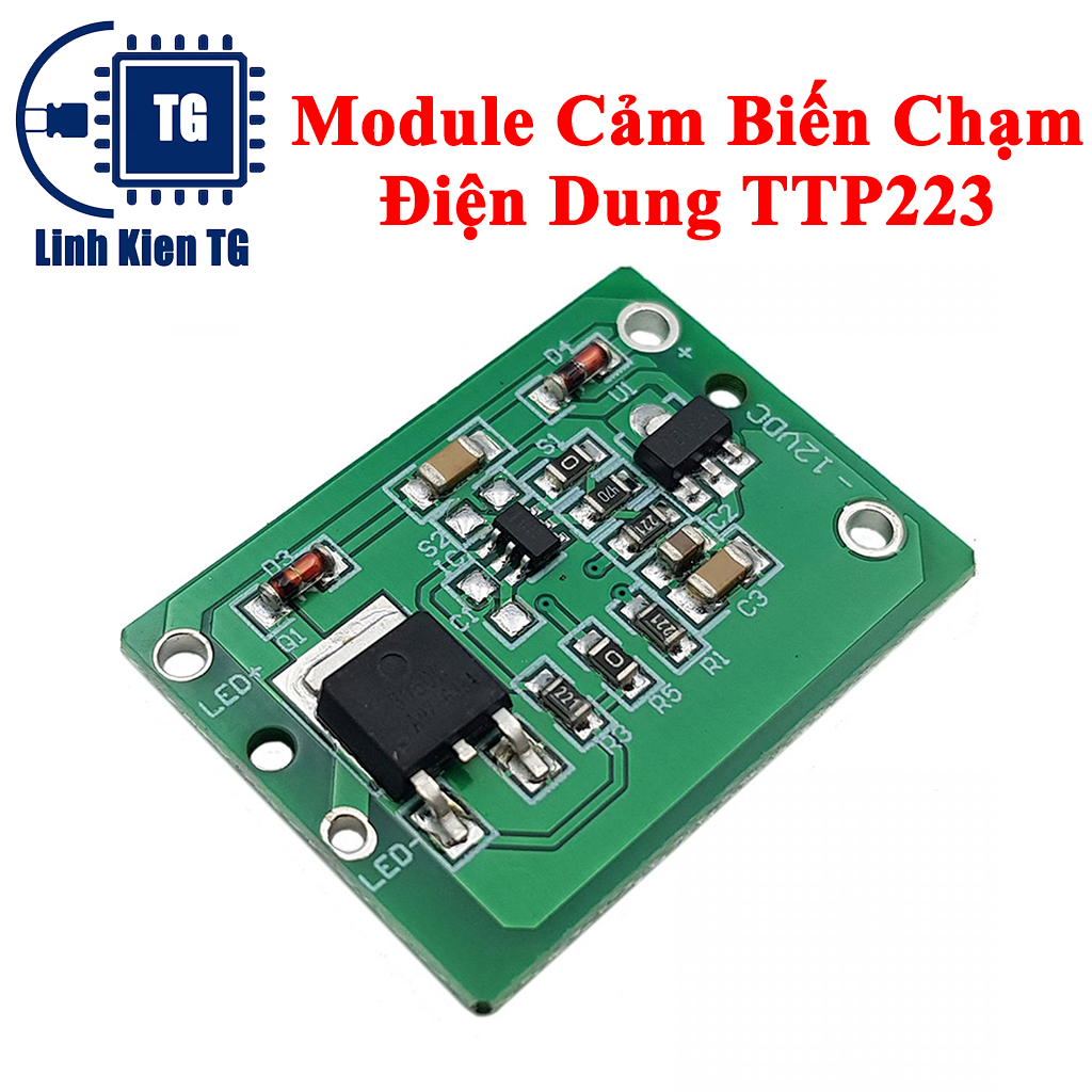 Module Cảm Biến Chạm Điện Dung TTP223 - 12VDC - Touch sensor