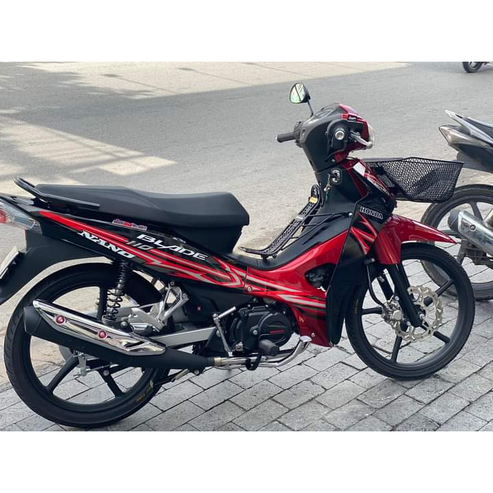Tem blade 110 nano đỏ đen