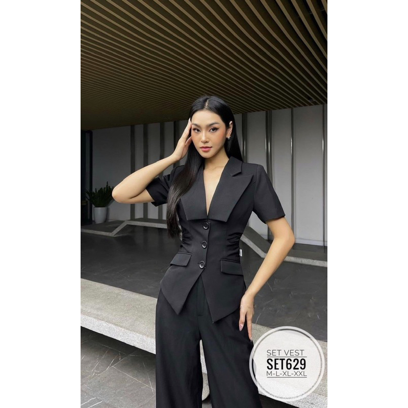 BIGSIZE Set vest SET629