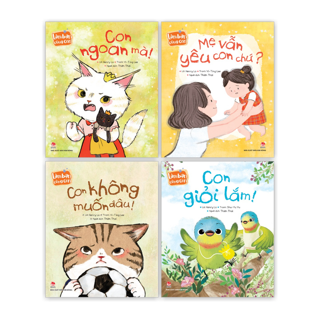 Sách - Làm Bạn Cùng Con (4 cuốn)