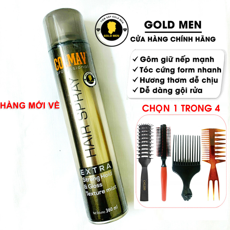 Gôm xịt tóc Colmav (Siêu giữ nếp)