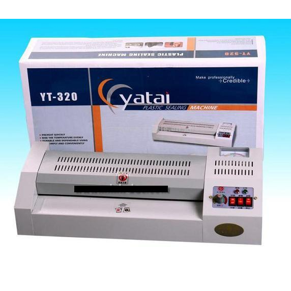 Máy ép Plastic YT 320 (khổ A3 - chuẩn Rullo lớn - có đồng hồ)