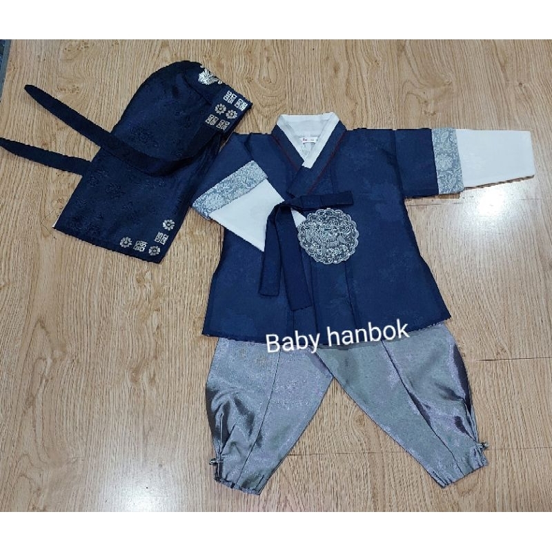 Hanbok bé trai( ảnh thật 100%)