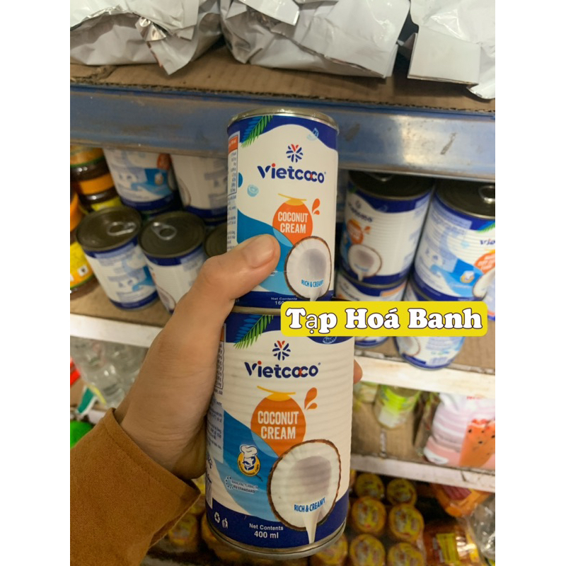 Nước cốt dừa organic Vietcoco