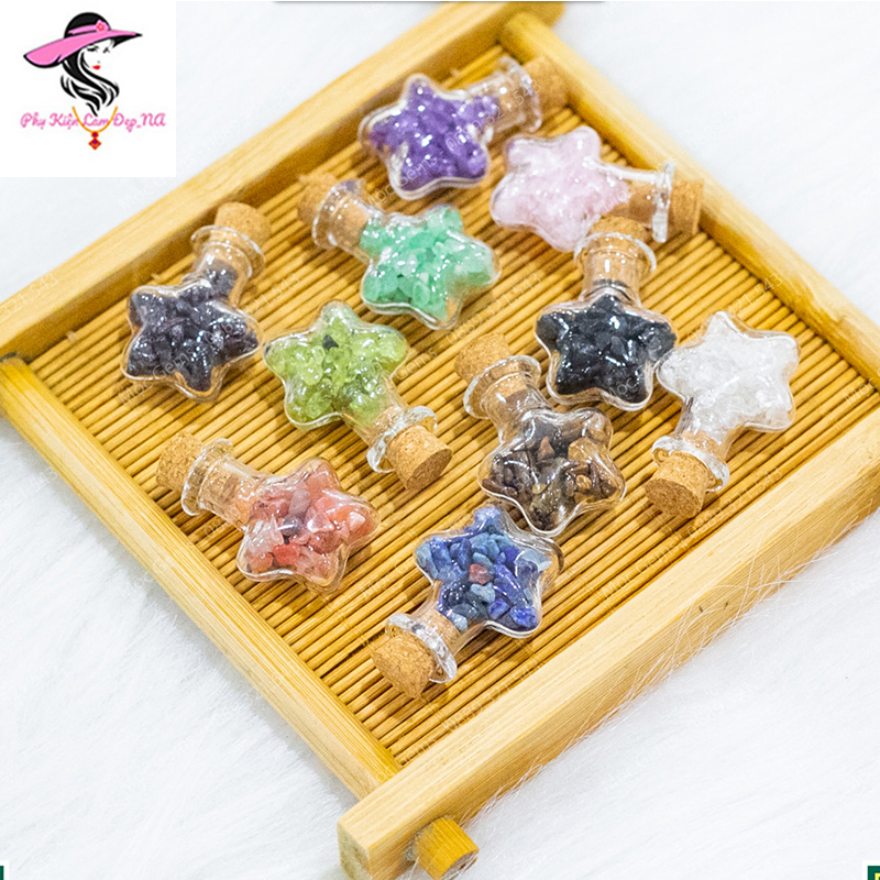 Hũ Đá Thanh Tẩy Mini, Lọ Nguyện Ưóc Giúp Tăng May Mắn & Năng Lượng Tích Cực