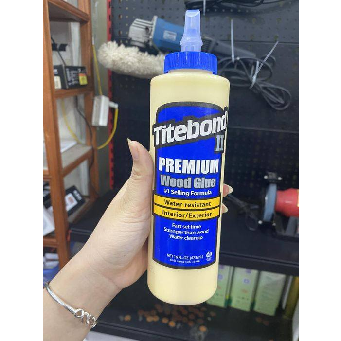 keo dán gỗ titebond dùng trong công nghiệp chế biến đồ gỗ chắc chắn, siêu dính