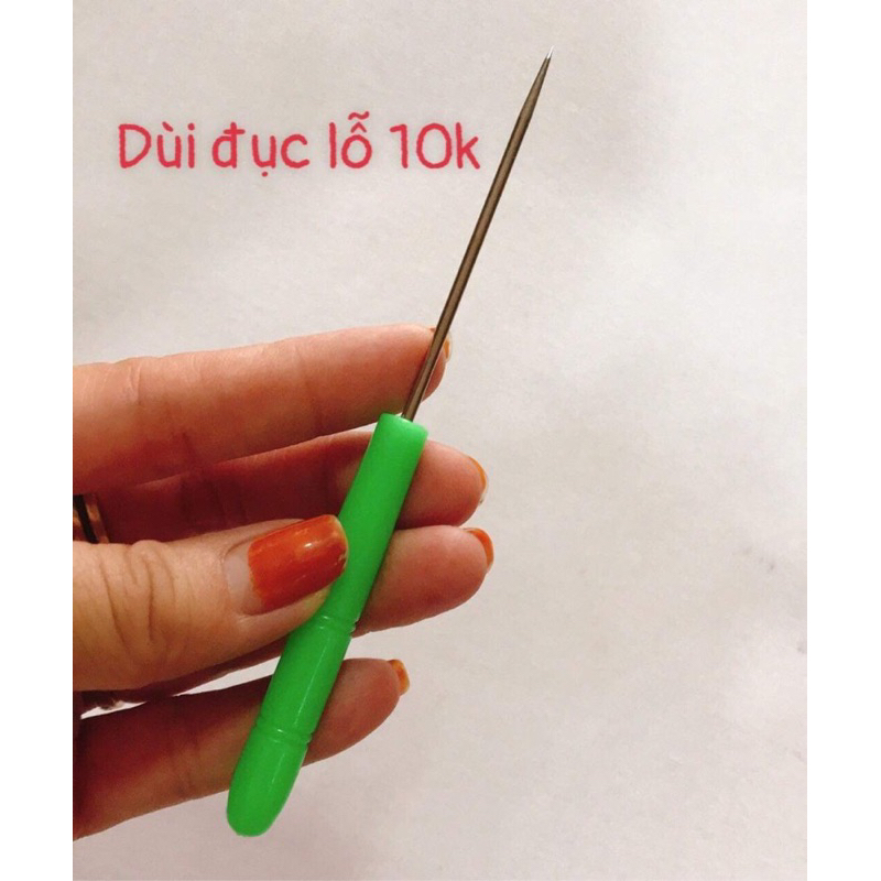 Dùi đục lỗ màu xanh
