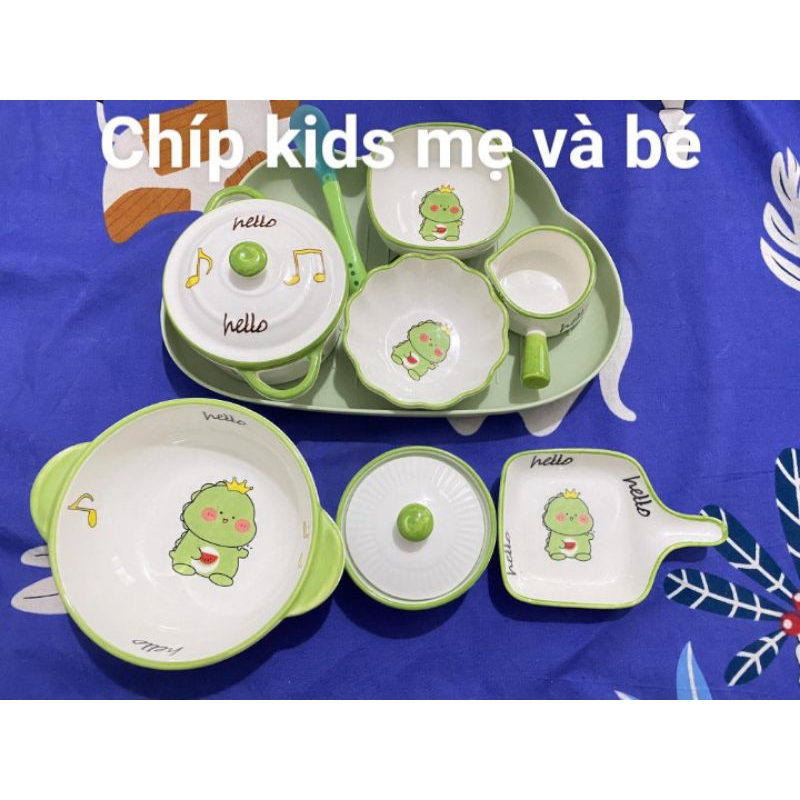 sét bát ăn dặm cho bé