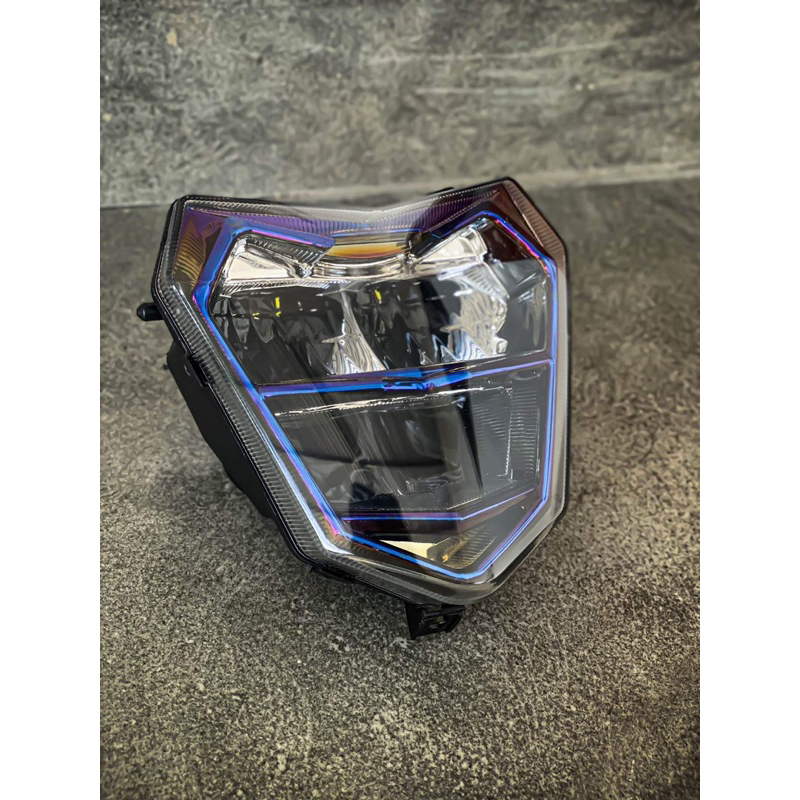 Đèn zinpat 2 tầng xe điện xmen (màu titan)