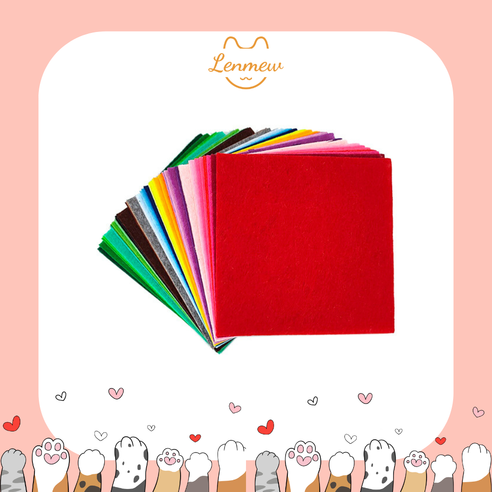 Vải Nỉ Làm Đồ Handmade (15x15cm)