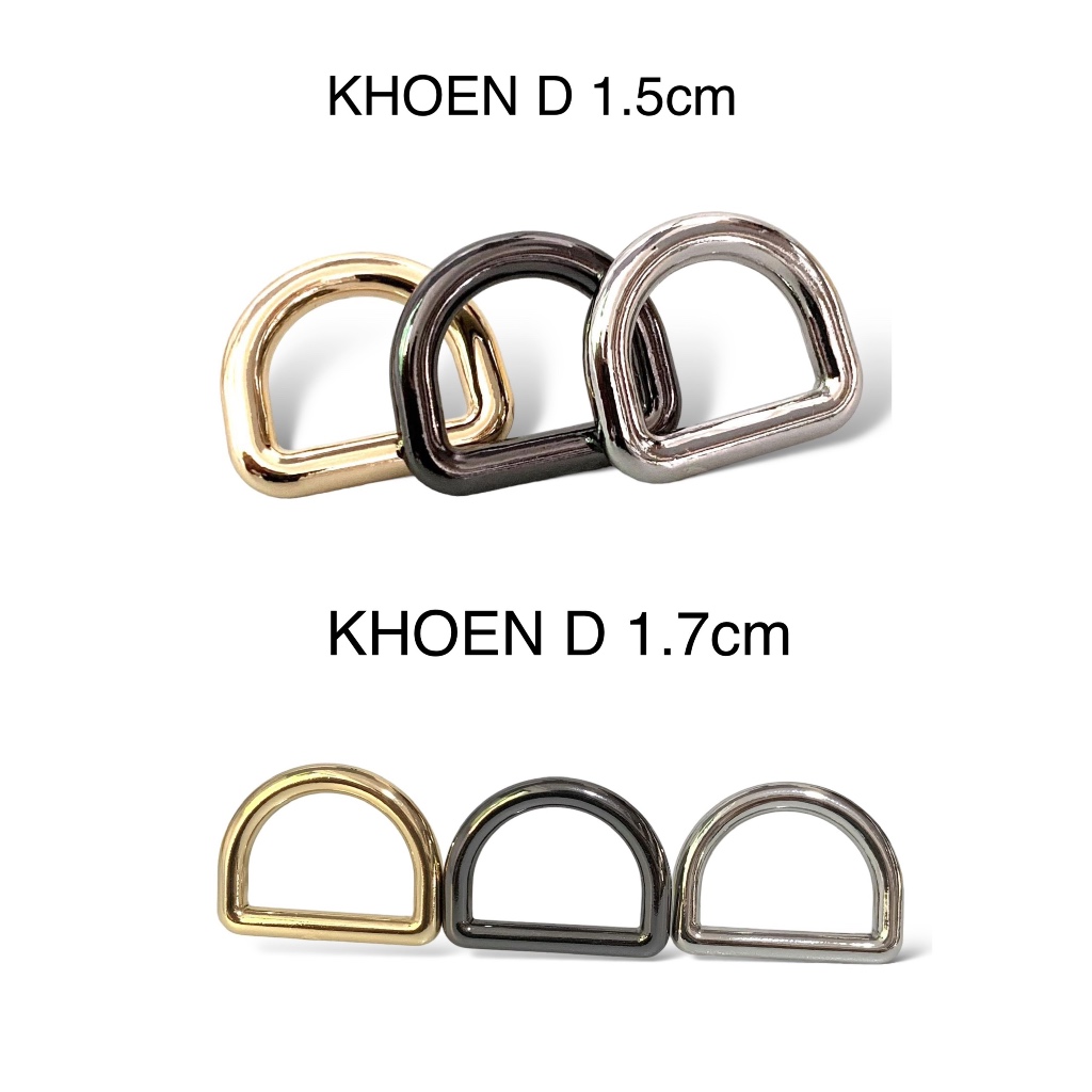 Khoen D đúc ( Giá 1 cặp)
