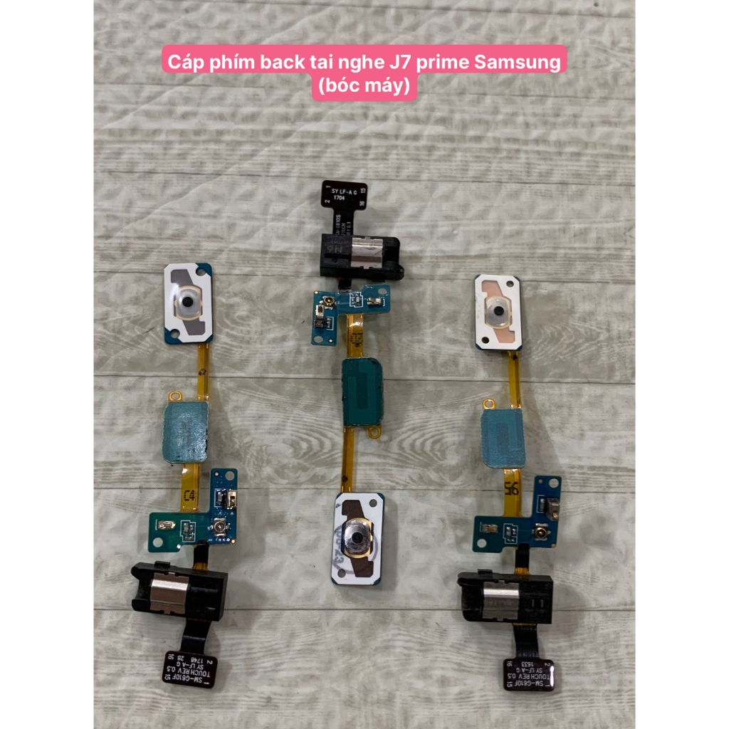 Cáp phím back J7 prime Samsung (zin bóc máy)