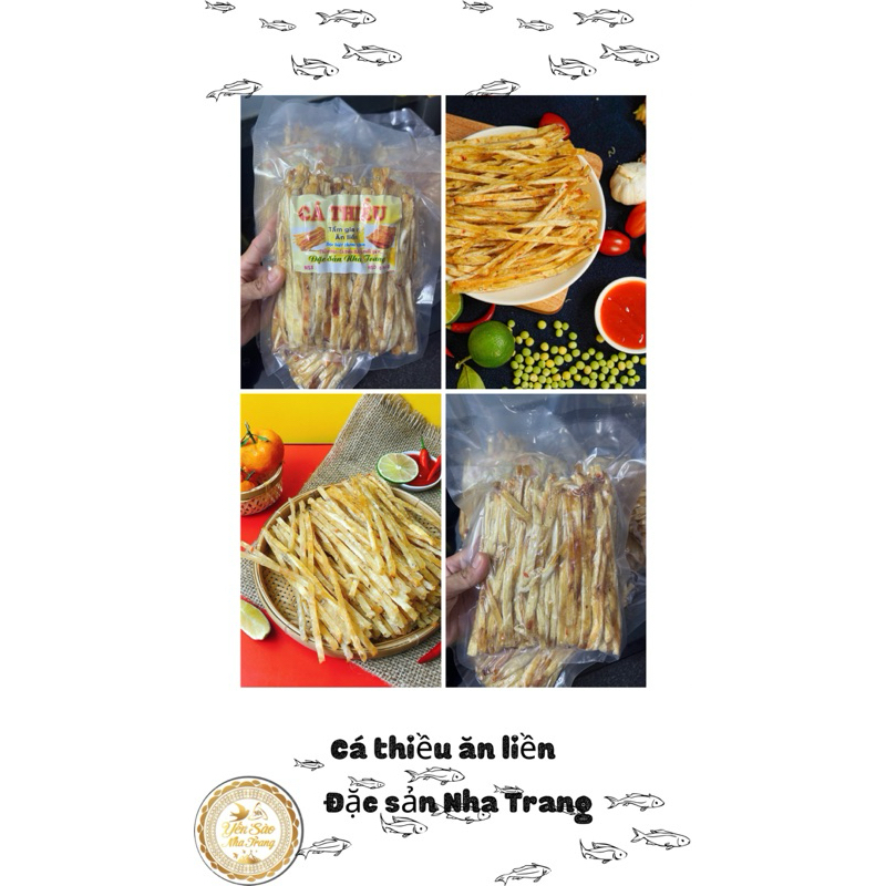 Cá thiều ăn liền 500gr
