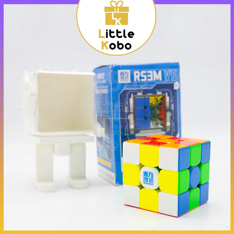 Rubik 3x3 MoYu RS3M V5 RS3 M 3x3 Magnetic Ball Core UV Rubic 3 Tầng Cao Cấp Nam Châm Đồ Chơi Trí Tuệ