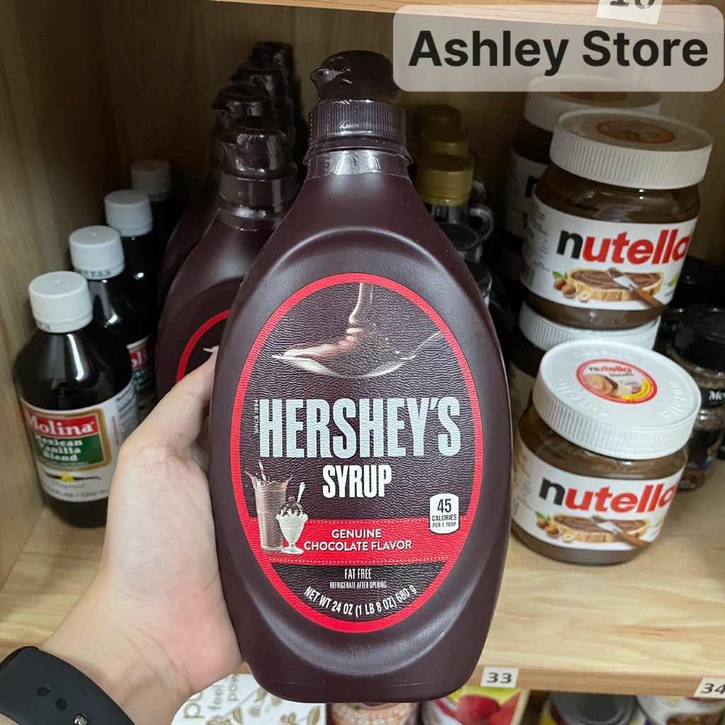 Siro Hershey Socola (Siro Chocolate Hershey) Chai 680g