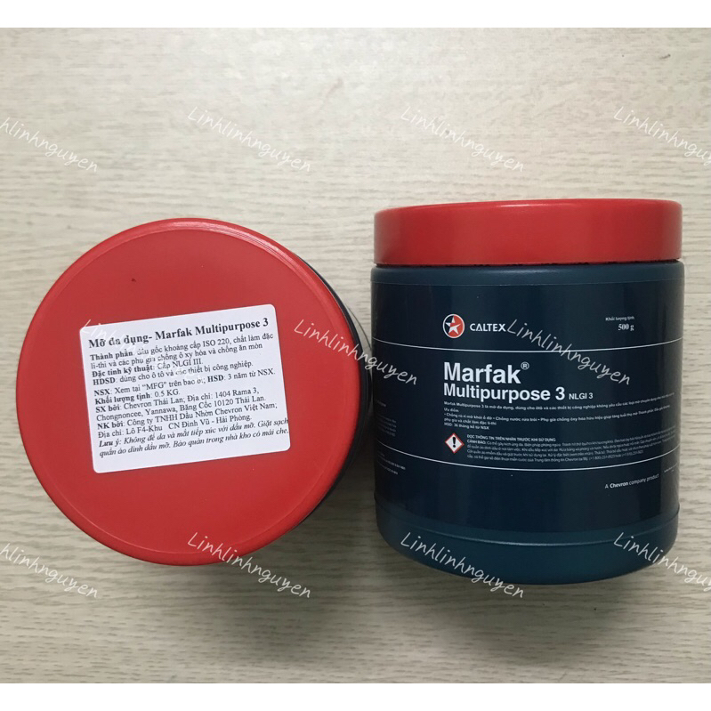 Mỡ Caltex Marfak Multipurpose3 0.5kg