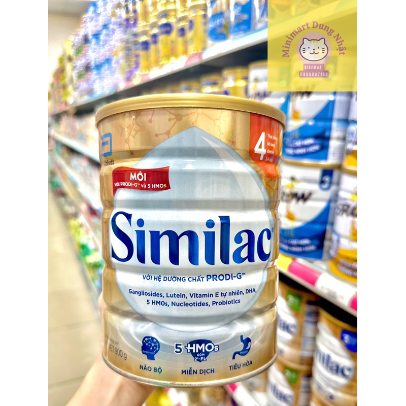 [Date 11/2024] Sữa bột Similac 4 (2-6 tuổi) 900g