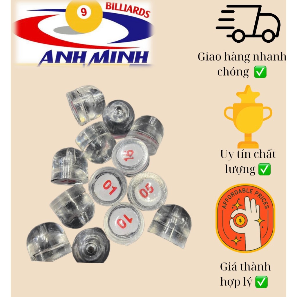 Bộ số bida dù ( số lớn-nhỏ ngẫu nhiên)