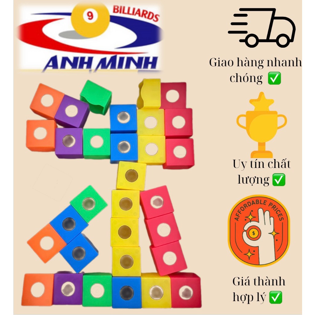 [SET 10 CÁI] ĐỒ BỌC LƠ BIDA
