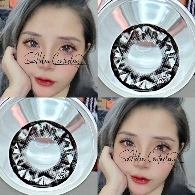(O CậN) KÍNH ÁP TRÒNG MÀU LENs  𝐌𝐚̆́𝐓 𝐊𝐈𝐌 𝐂𝐔̛𝐎̛𝐍𝐆 𝐆𝐢𝐚̃𝐧 𝐓𝐎 (Tặng kèm khay có Dụng cụ đeo )