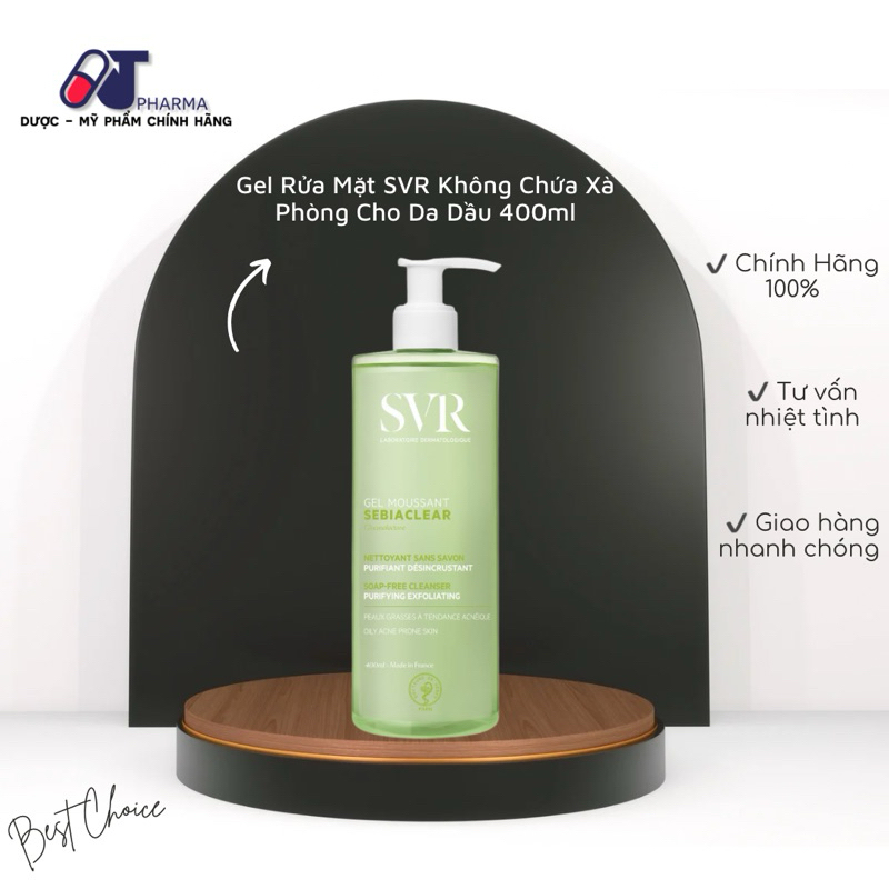Sữa rửa mặt SVR (400ml)
