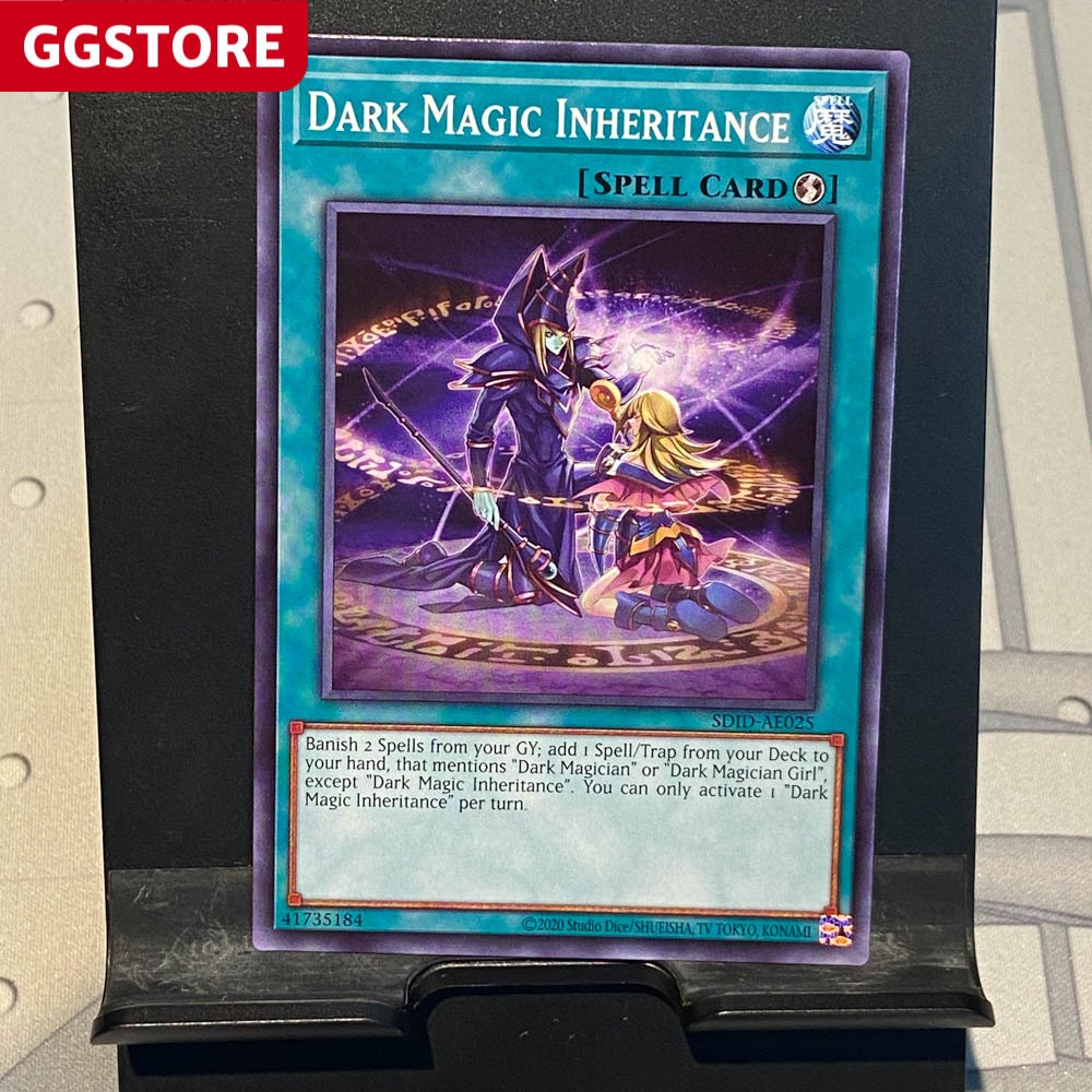 [ Bài Yugioh Chính Hãng ] 	Dark Magic Inheritance - Common - SDID-AE025
