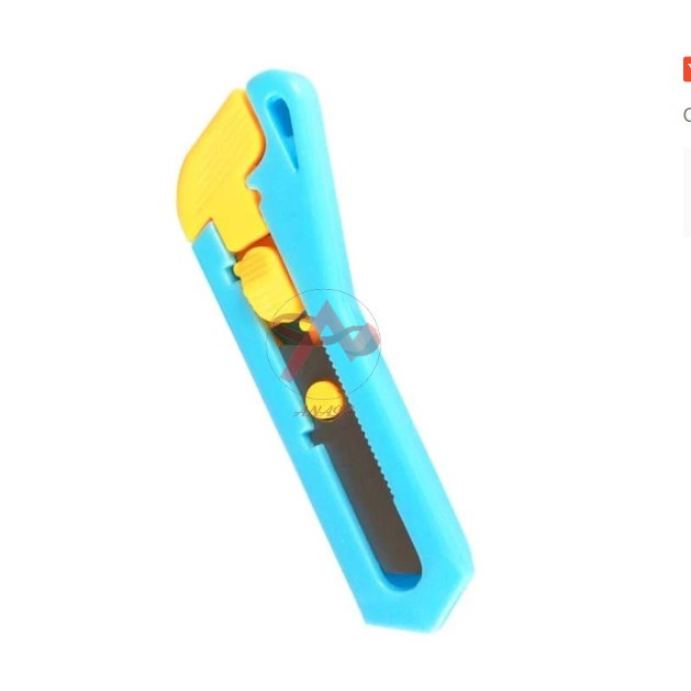Combo 3 Dao rọc giấy Mini 25mm (Giao màu ngẫu nhiên)