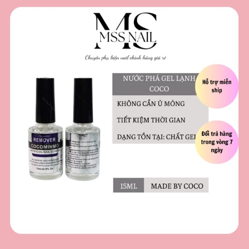 phá gel móng tay,phá gel coco, phá gel móng
