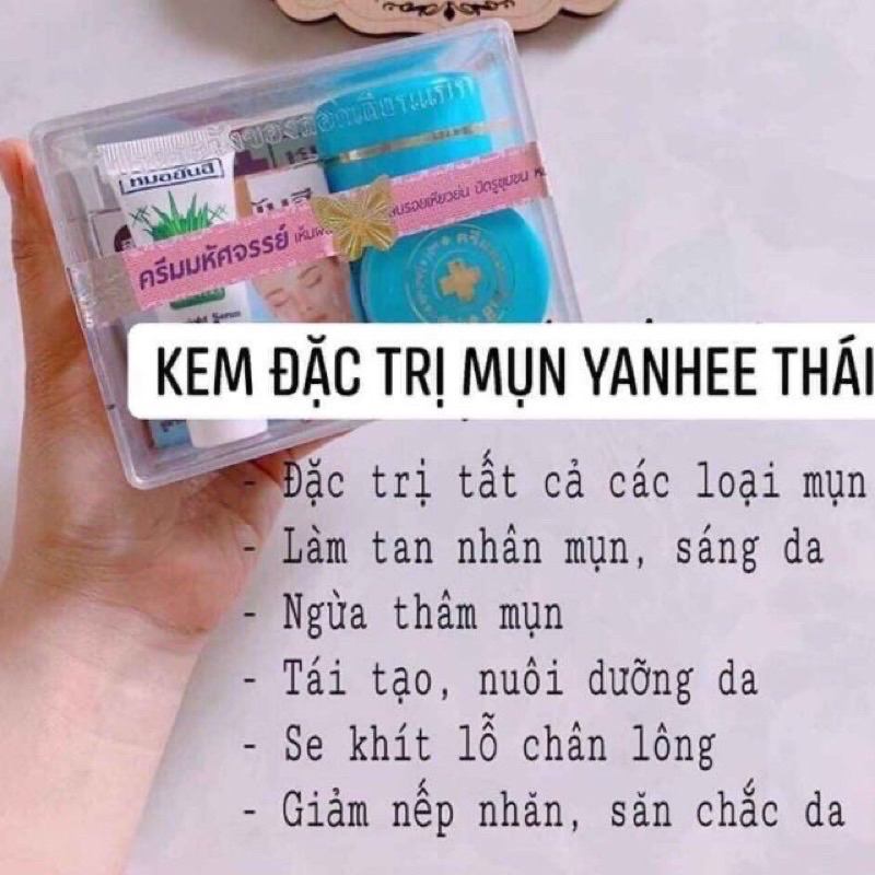 Kem Mụn thái lan 5 món
