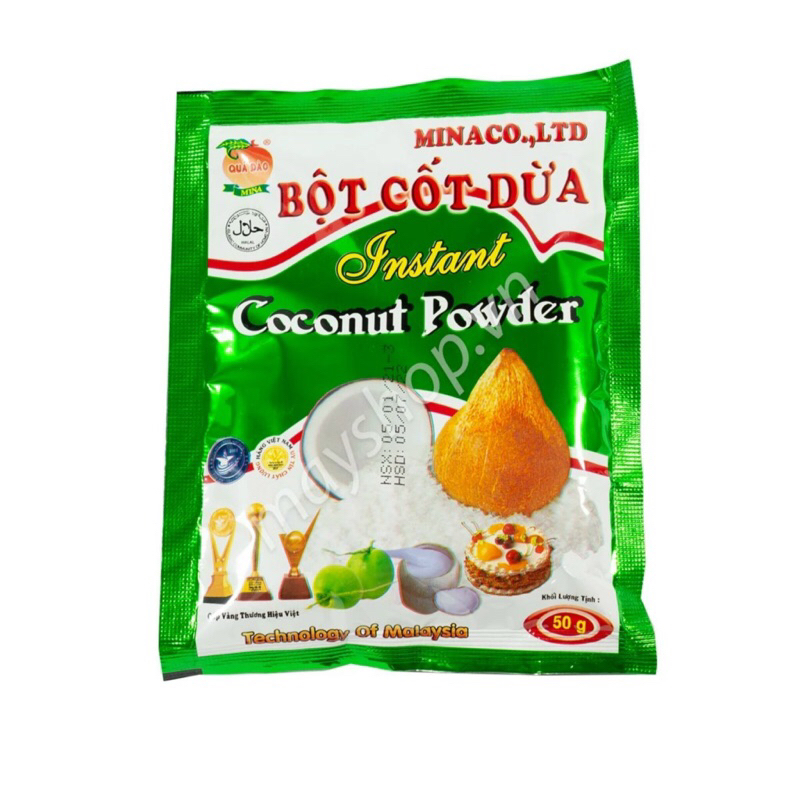 Bột cốt dừa Minaco 50gr