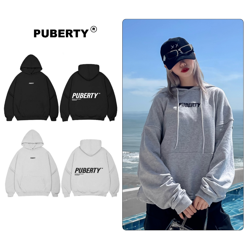 Hoodie Basic Local Brand PUBERTY BASIC HOODIE