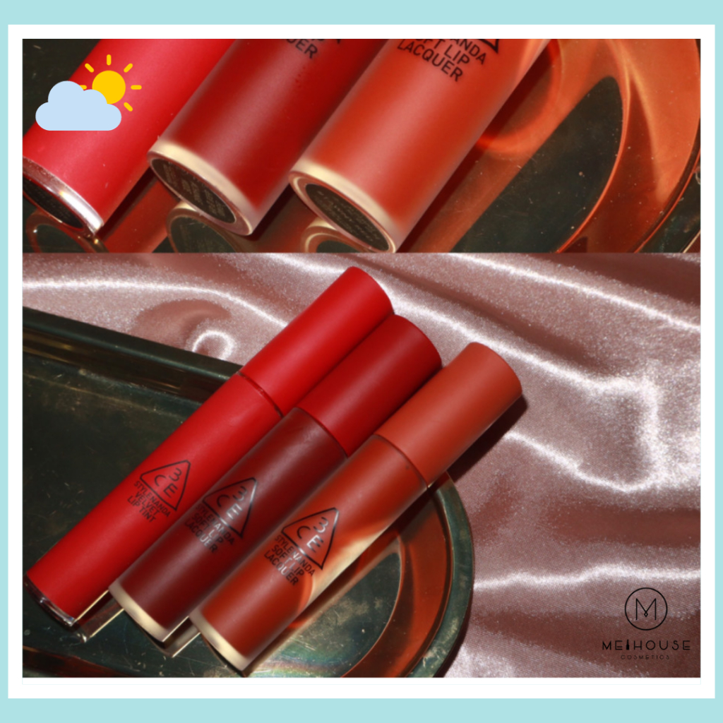 Son kem lì 3 XÊ E Soft Lip Lacquer