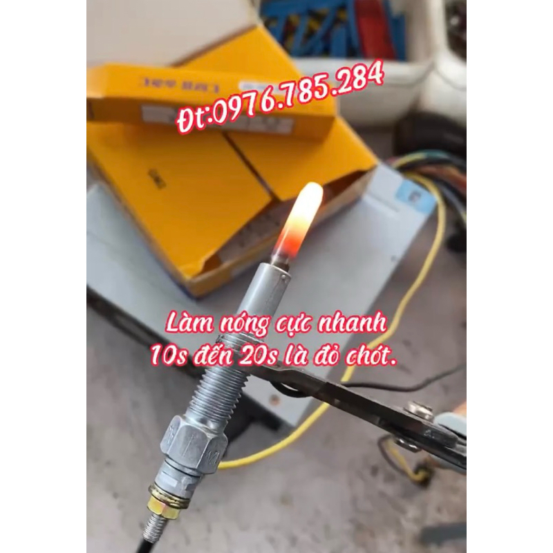 5 Bugi sấy 11v - 12v GM6 (5mm/9,5cm) hàng Nhật Bản.